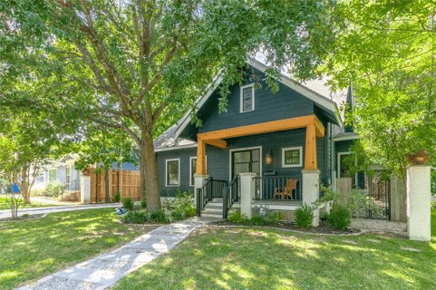 Exterior view of a house