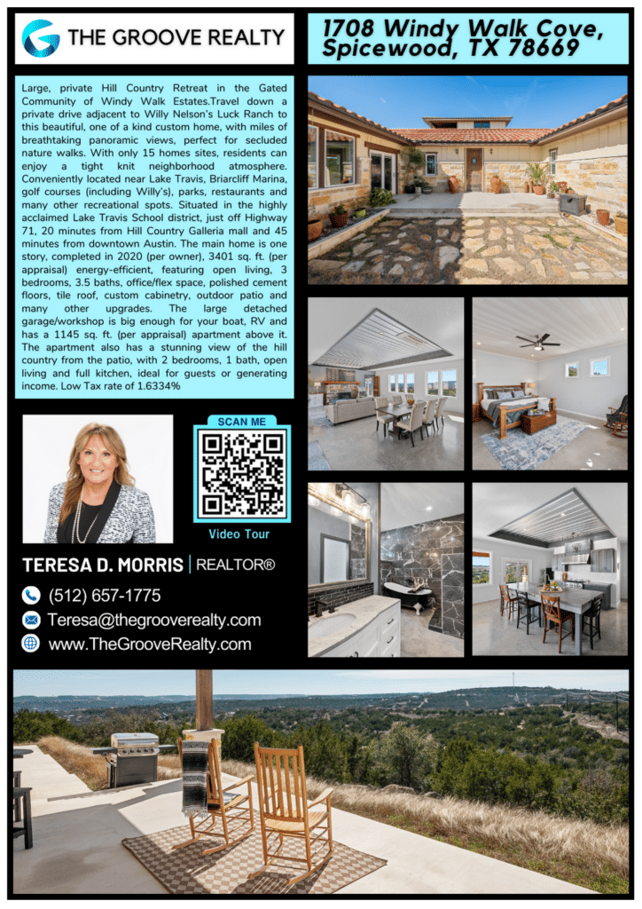 1708 Windy Walk Cove, Spicewood, TX 78669